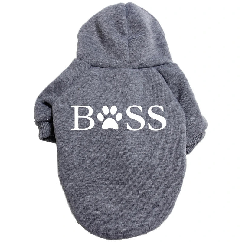 Cross Border Popular Fashionable Dog Clothes Sweater Hoodie BSS Chihuahua Teddy Bulldog Small and Medium-Sized Pet Clothing