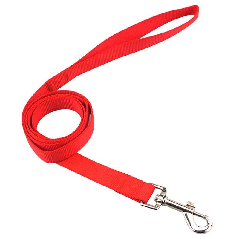 4ft Long Nylon Dog Leash Durable Training Leashes Pet Accessories Traction Rope for Small and Medium Breed Dogs