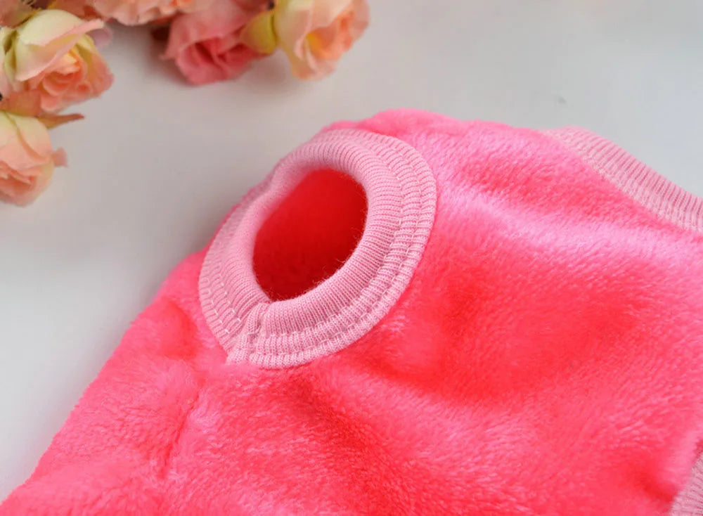 Guinea Pig Clothes Small Animal Rabbit Cat Warm Vest Cozy T-Shirt for Guinea Pig Ferret Bunny Kitten Chihuahua and Small Animals
