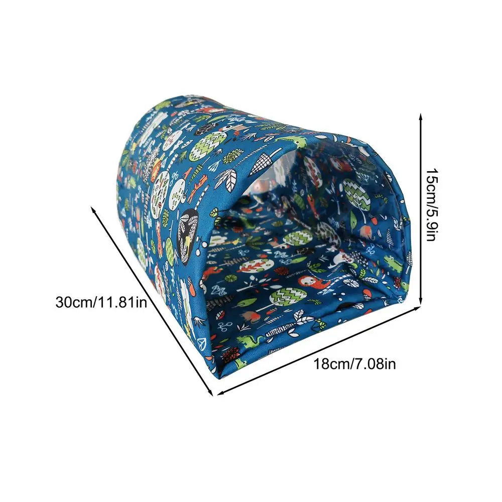 Hamster Nest Pet Supplies Foldable Small Animals Tube Tunnel Tunnel For Animals Hedgehog Hiding And Resting For Ferret Hamster