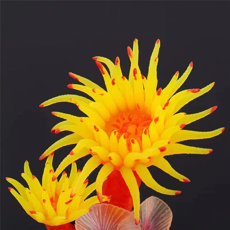 Artificial Underwater Coral Aquarium Fish Tank Simulation Decoration Aquarium Backgrounds Plants Water Grass Accessories Home