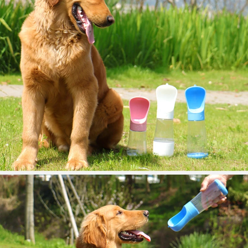 Dog Outdoor Water Cup, Portable Kettle, Pet Water Fountain, Water Feeding Capacity, Outdoor Dog Walking and Drinking Water Tumbl