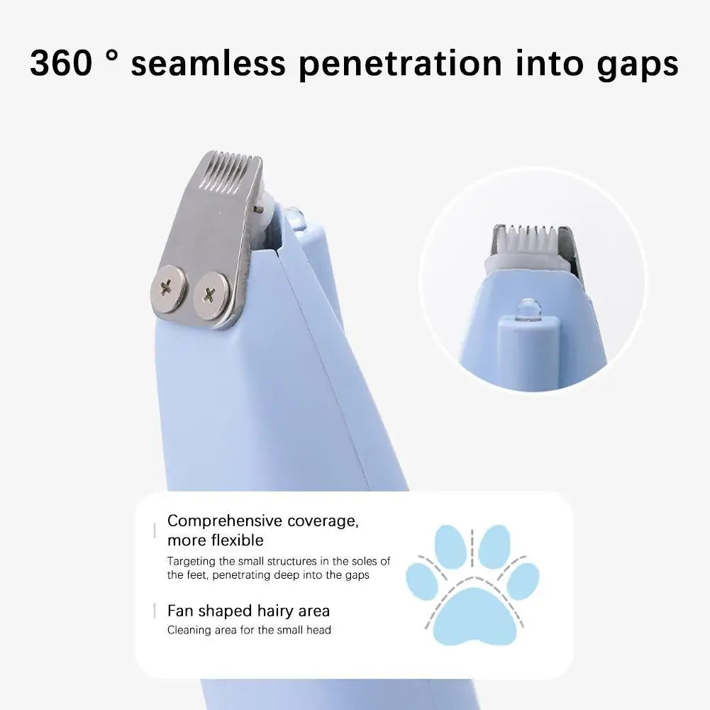 Smart LED Light Pet Electric Shaver Nail USB Charging Anti-Pinch Foot Protection Device Cat Dog Claw Trimmer Efficient