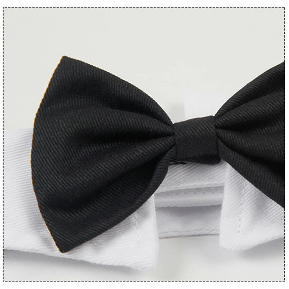 Pet Dog Cat Adjustable Bow Tie Collar Puppy Necktie Bowknot Bowtie Pet Cat Holiday Wedding Decoration Accessories for Small Dogs