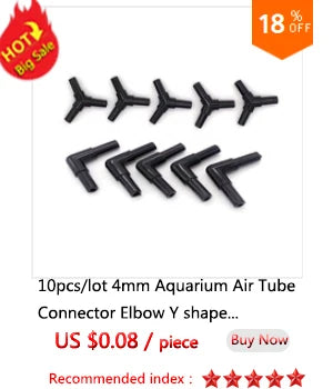 Black Aquarium Suction Cup Air Tube Holder Sucker for Fish Tank Pump Oxygen Air Tube Fixing Clip Aquarium Accessories 5pcs
