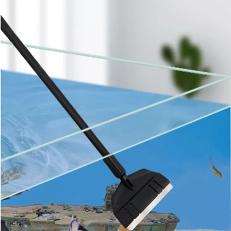 Light Weight Aquarium Algae Remover Scraper Blade Fish Tank Aquatic Water Plant Grass Cleaning Tools Cleaner Kit Accessories