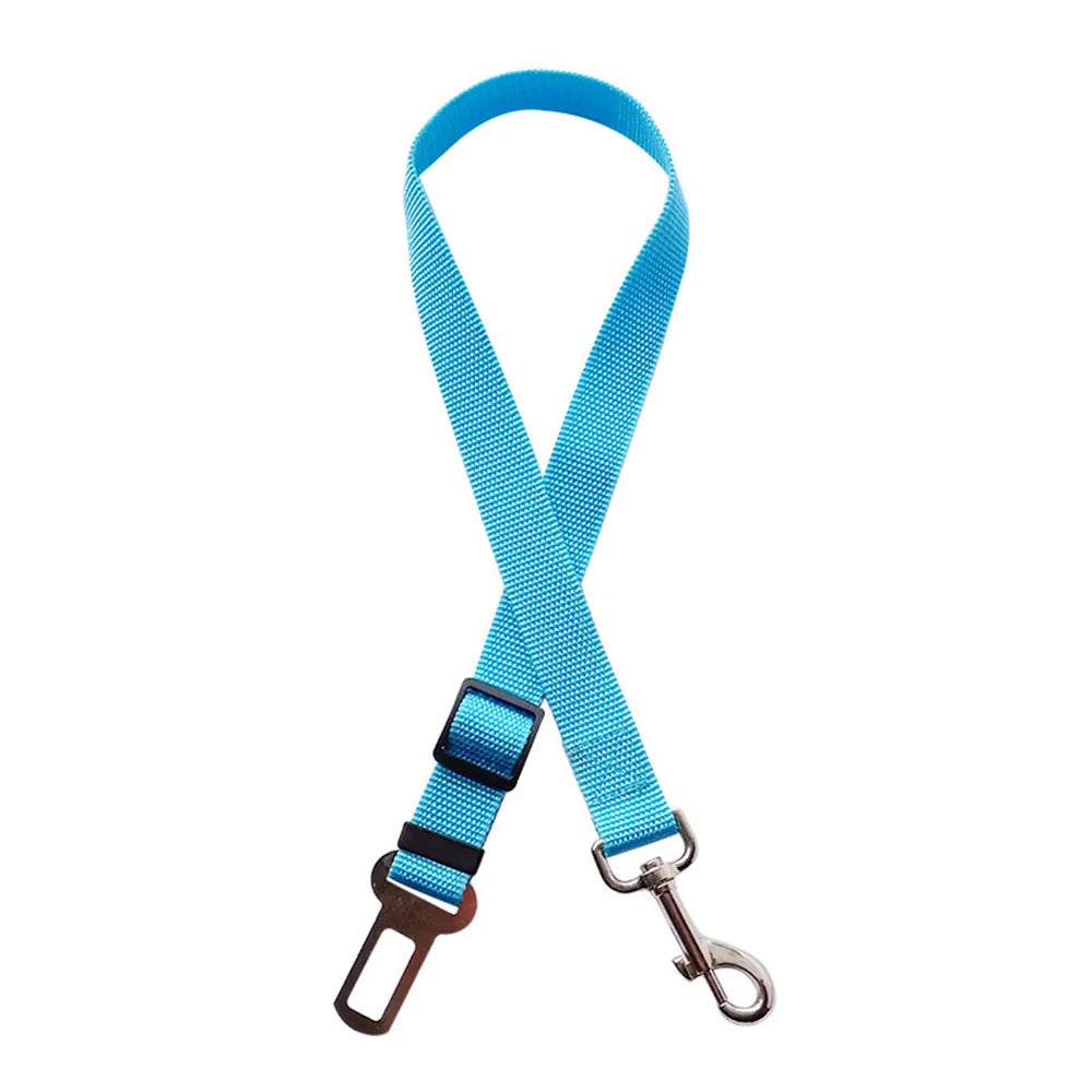 Adjustable Cat Dog Safety Belt Pet Car Seat Belt Lead Leash for Dogs Puppy Seatbelt Travel Clip Pet Car Supplies Dog Accessories