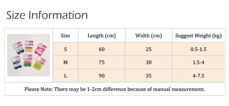Outdoor Cartoon Shoes for Small Dogs 4pcs/Set Winter Cotton Knit Socks French Bulldog Foot Protector Anti-Slip Pet Accessories