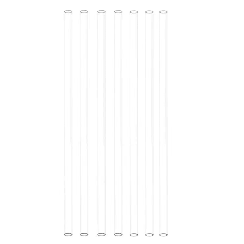 High Transperant Aquarium Water Pipe PETG Acrylic Hard Tube Transparent Rigid Tubing OD 6mm 8mm 10mm 12mm 50CM Clear 5Pcs/lot