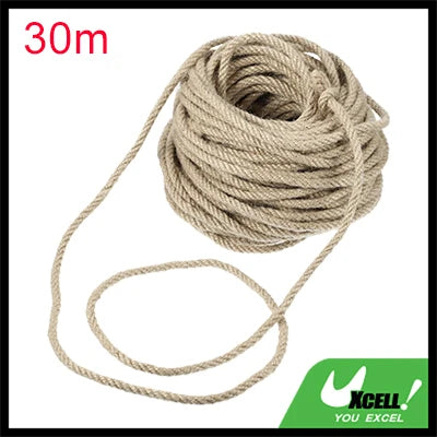 UXCELL Cat Natural Sisal Rope Scratching Rope Post Tree Replacement Climbing Frame Sofa protector Robe 6mm Cat Accessories