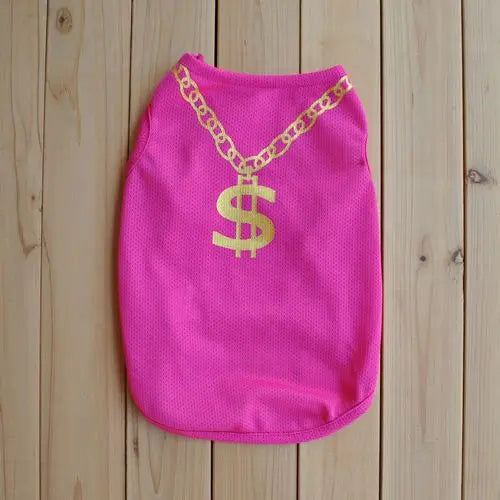 2pc Quick Dry Dog Shirt, Mesh Summer Dog Clothes Dollar Vest for Small Dogs,Sun-Protection Sleeveless Shirts for Dog Puppy Vest