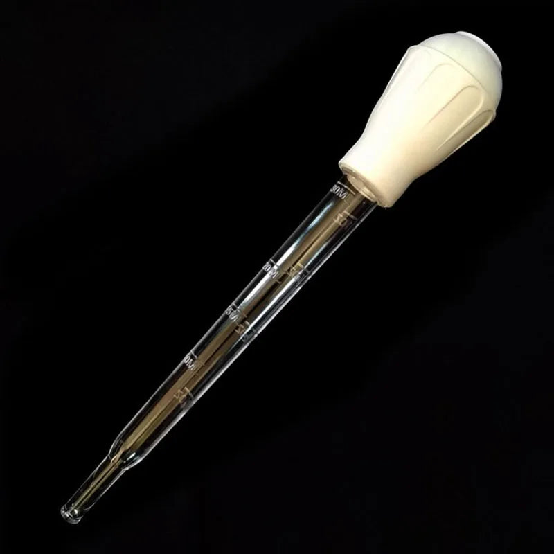 30ml Aquarium Clean Tool Pipette Fish Tank Siphon Pump Water Changer Aquarium Accessories with Extension Tube Four Colors