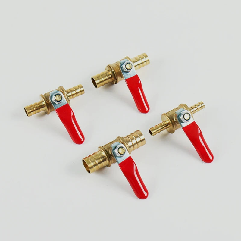 8MM Copper Air Splitter Valve Aquarium Fish Tank Air Pump Flow Splitter Distributor Pump Valve Tap LeverControl Switch Valve