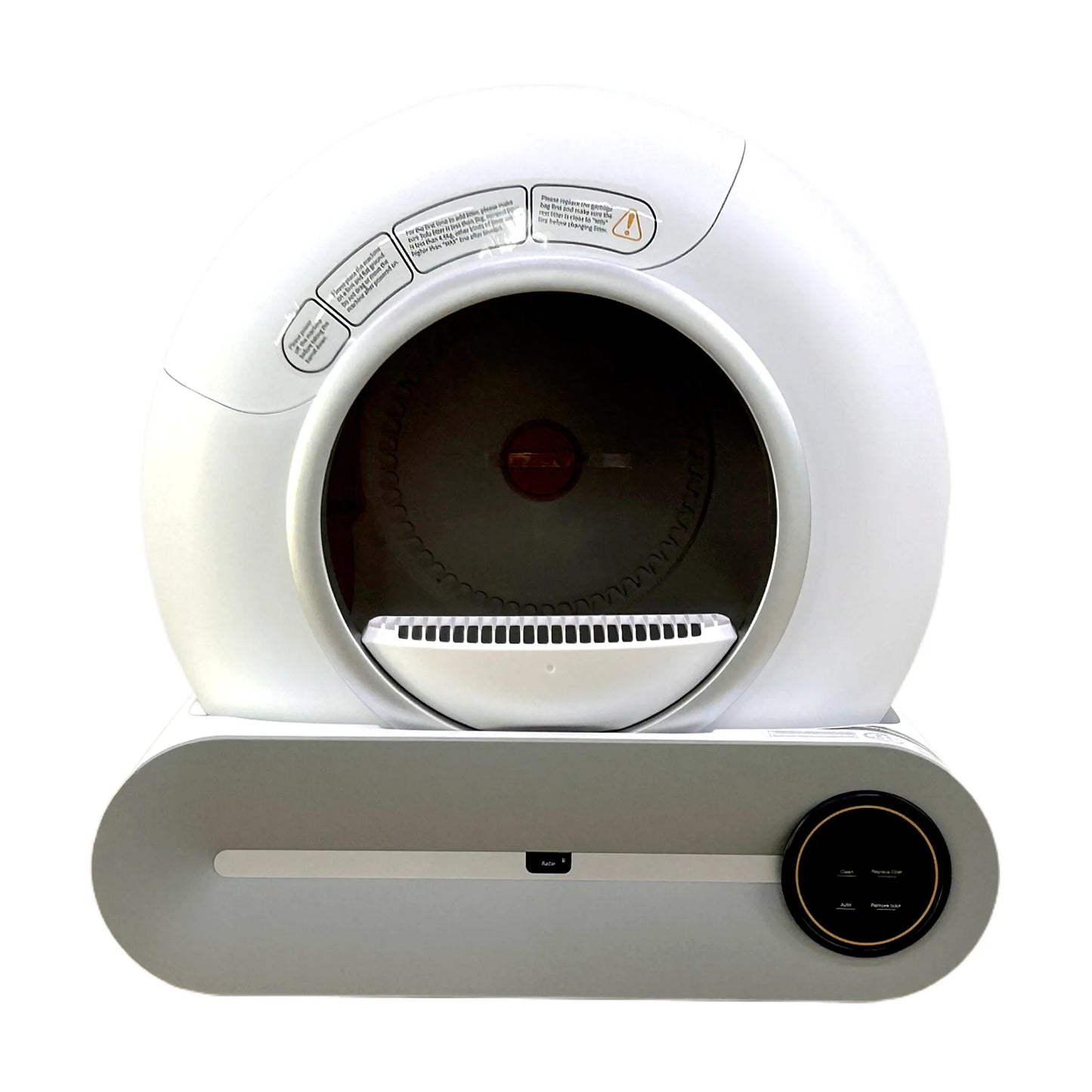 Extra Large One-Click Automatic Smart Cat Litter Box Durable PP Plastic with Fresh Air Poop Scoop Fully Automatic Cat Toilet