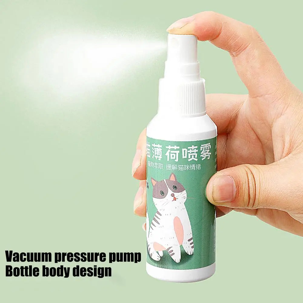 Spray Catnip Natural Maximum Potency Cat Nip Bundle High Potency Catnip 50ml Safe Non-Addictive Catnip Feline And Cat Lover