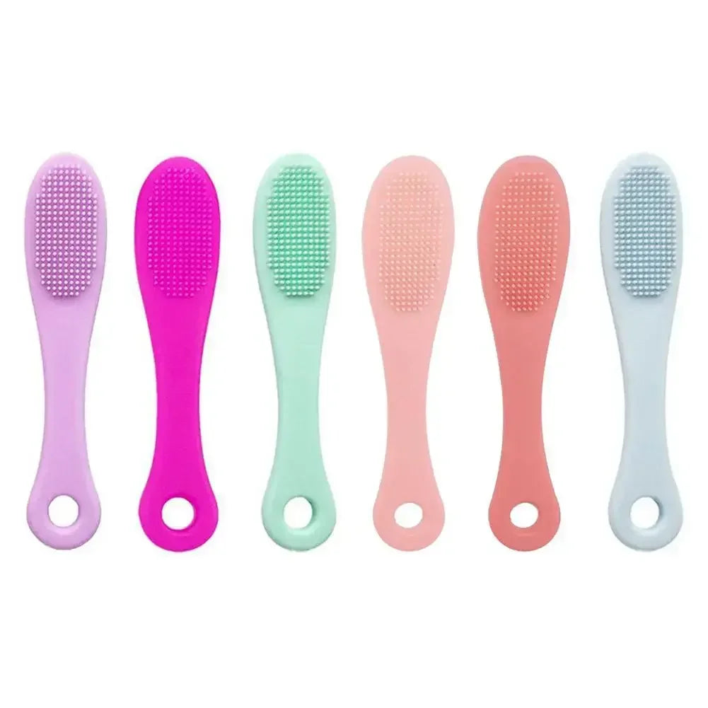 Dog Cat Finger Toothbrush Pet Soft Finger Nose Blackhead Cleaning Brush Silicone Dog Cat Wool Brush Pet Dog Accessorie