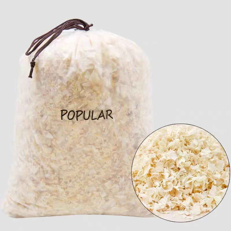 100g Hamster Rat Mouse Wood Chips Bedding for Guinea Pigs Rabbits Chinchillas Birch Bedding Sawdust Cage House Filler Supplies