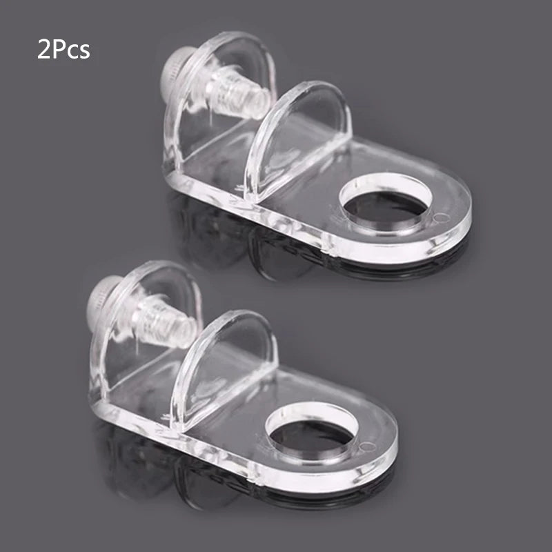 Acrylic Aquarium Fish Tank Clips universal Sprinkler Head Bracket Fixing Clip Accessories For Aquarium Floating Ball Bracket