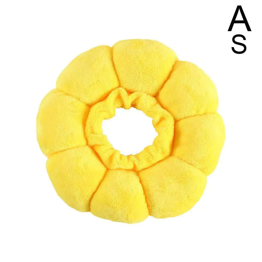 3 Sizes Adjustable Sunflower Elizabeth For Pet Cat Anti-bite Recovery Collar For Dog Cat Sterilization Anti Lick Head K1F9
