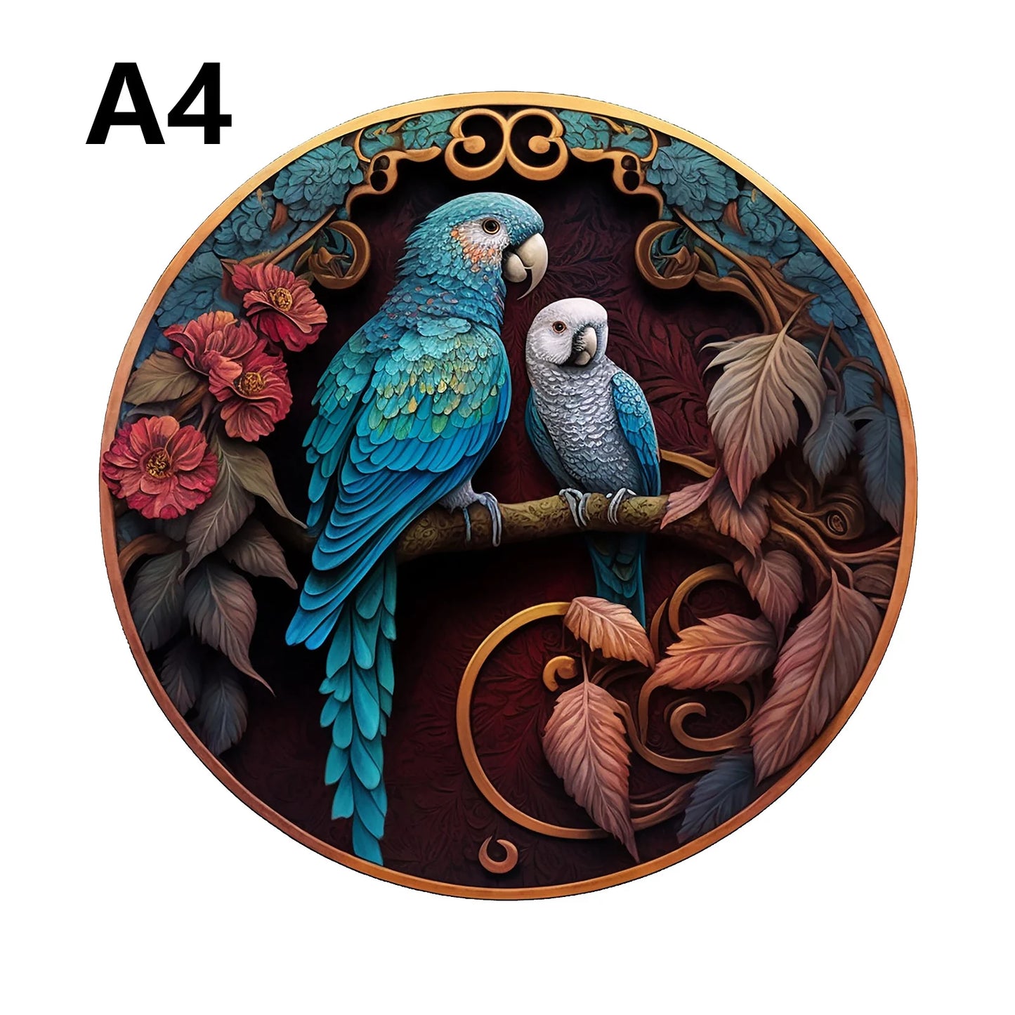 Top Quality 3D Jigsaw Wooden Puzzles Fish Bird Animal Shape Card Adults Kid Toys Gifts Family Puzzle Game Home Decoration 