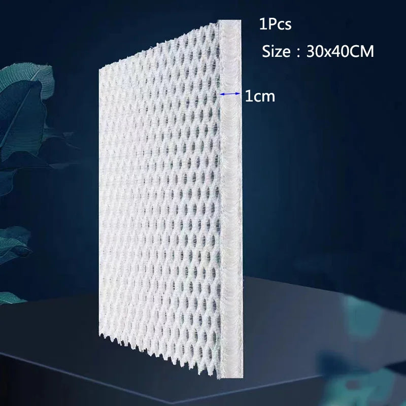 3D Aquarium Filtration Fiber Prevent Water Blockage Fish Tank Biochemical Filter Practical Bio.Sponge Pad Skimmer Supplies New