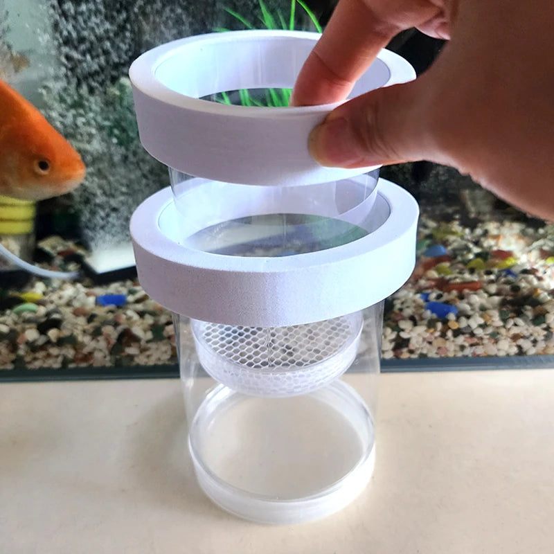 Plastic Floating Fish Breeding Isolation Box Aquarium Breeder Feeder Fish Tank Hatching Incubator Aquarium Hatchery Accessories