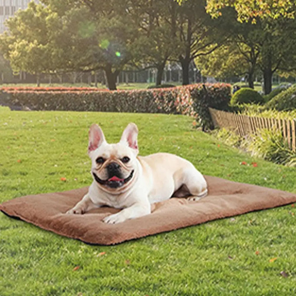 Self Warming Cat Bed Soft Warm Heated Dog Mat Thermal Blanket Non-slip Self-Heating Cat And Dog Bed Mat Pet Heating Pad For