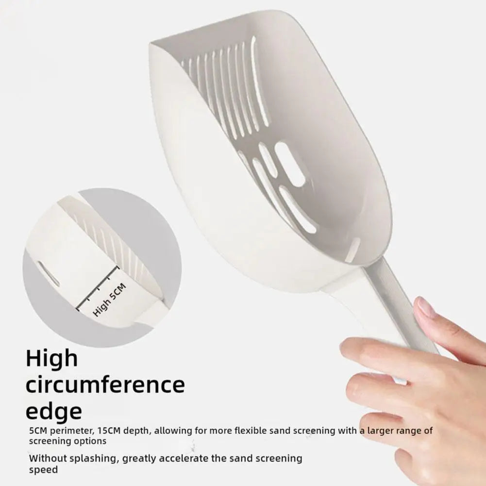 Extra Large Cat Litter Scoop Pet Feces Scoop Sturdy And Pp Material Simple Cat Litter Artifact Shovel Keep Home Clean