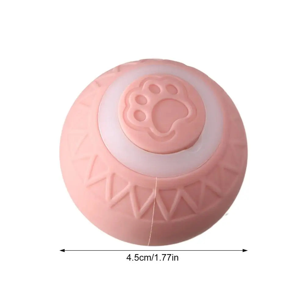 Cat Interactive Ball Intelligent Sensing Rolling Ball Toys Automatic Rolling Magic Ball Toy Rotating Ball Cat Game Accessories