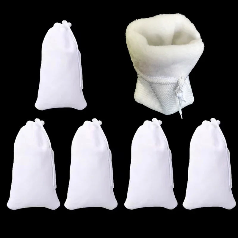 Thickening Encryption Aquarium Filter Reuse Wash Filter Magical Blanket Bag Pad Biochemical Biological Filtration Clean for Fish