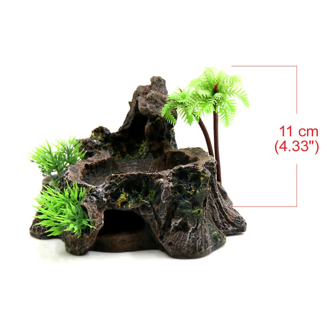 UXCELL Reptile Pet Bowls Feeding Tools Worm Dish Cereus Food Feeder Water Dish Resin Bowl Frog Gecko Spiders Turtles Reptile