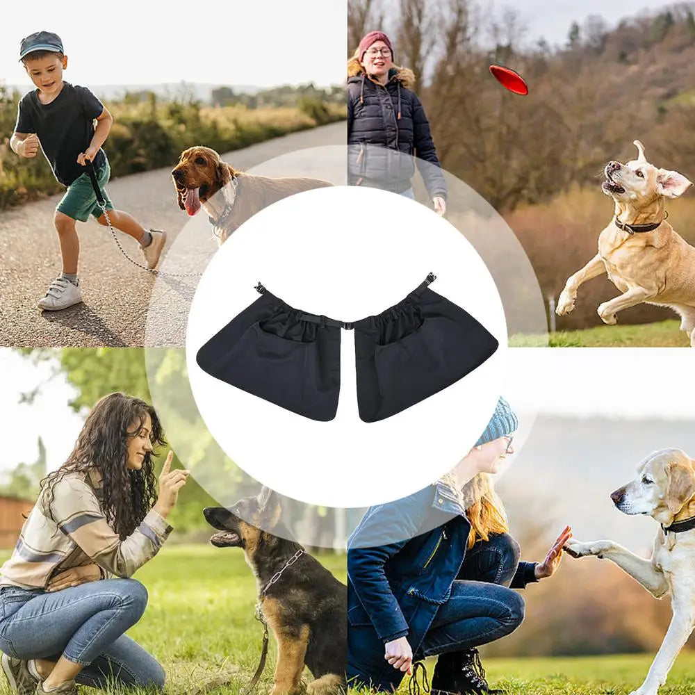 Training Apron for Dog Trainer Adjustable Training Apron Treat Pouch for Training Activities Waist Storage Bag Puppy Treat Pouch