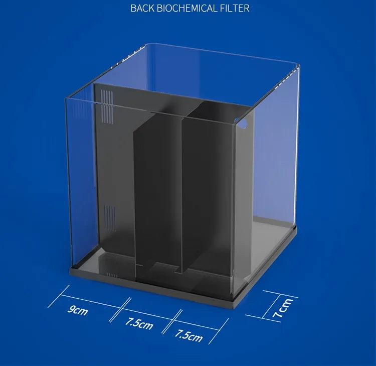 Table Curvedcurved Saltwater Marine Fish Tank Aquarium