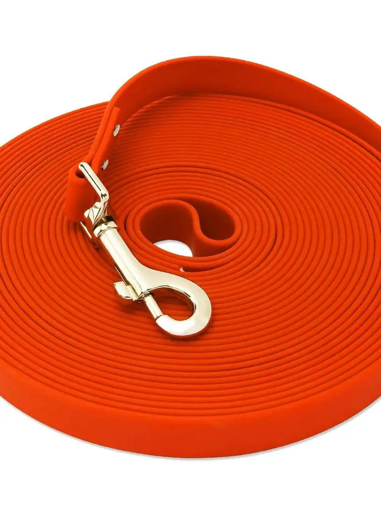 Strong PVC Dog Leash, Waterproof Long Dogs Lead, Reflective Recall, Tarining Tracking Rope, Easy to Clean, Leash for Small and L
