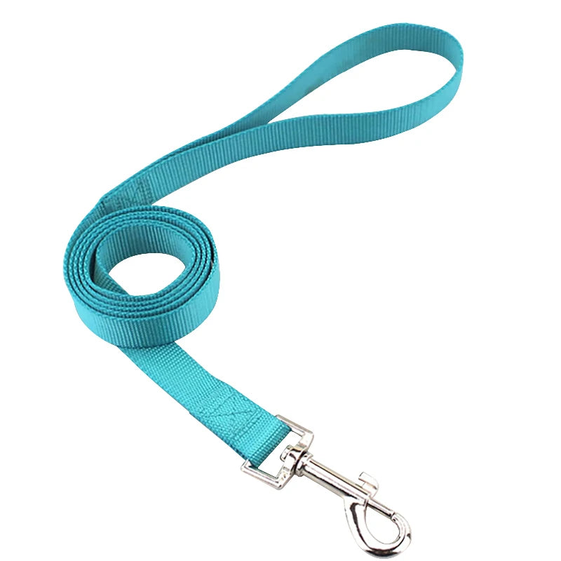4ft Long Nylon Dog Leash Durable Training Leashes Pet Accessories Traction Rope for Small and Medium Breed Dogs