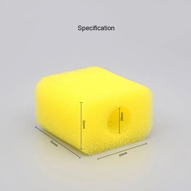 Aquarium Filter Sponge for Aquarium Fish Tank Air Pump Skimmer Biochemical Sponge Filter Aquarium Bio Filter Filtro Aquario 2PCS
