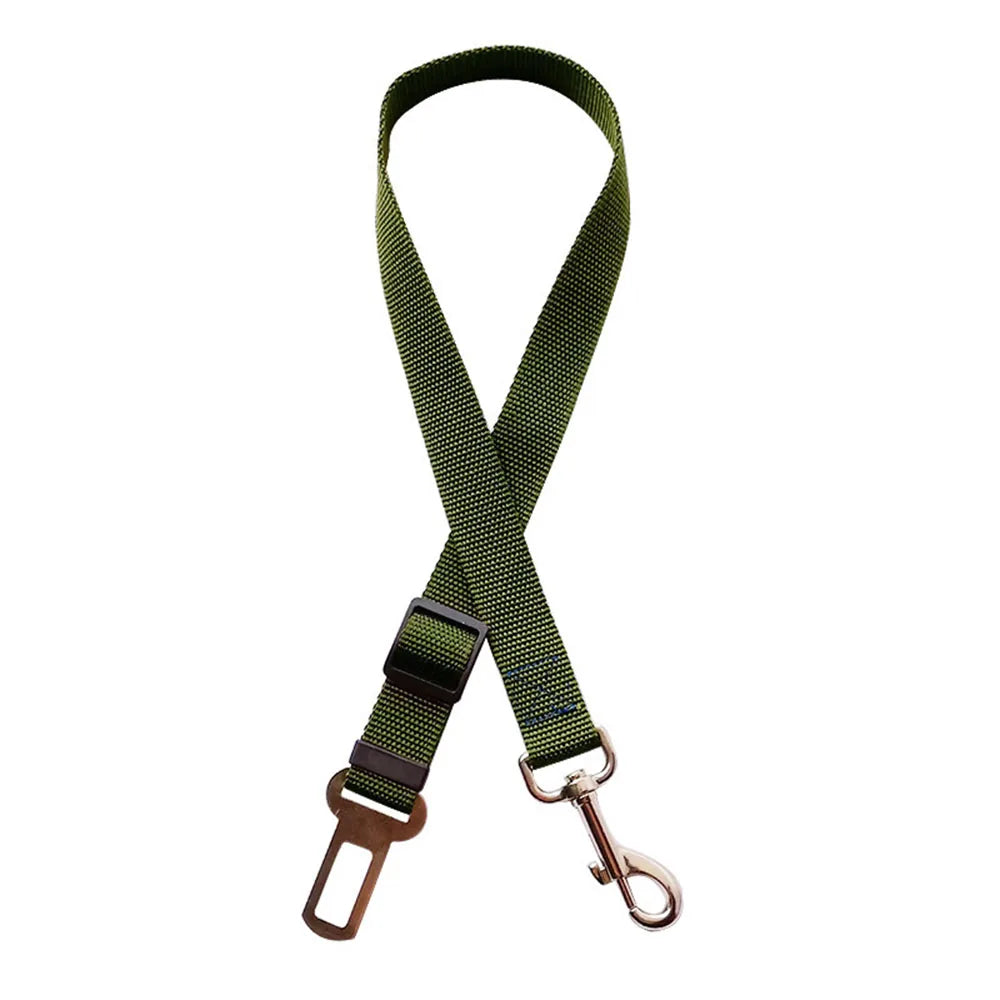Adjustable Cat Dog Safety Belt Pet Car Seat Belt Lead Leash for Dogs Puppy Seatbelt Travel Clip Pet Car Supplies Dog Accessories