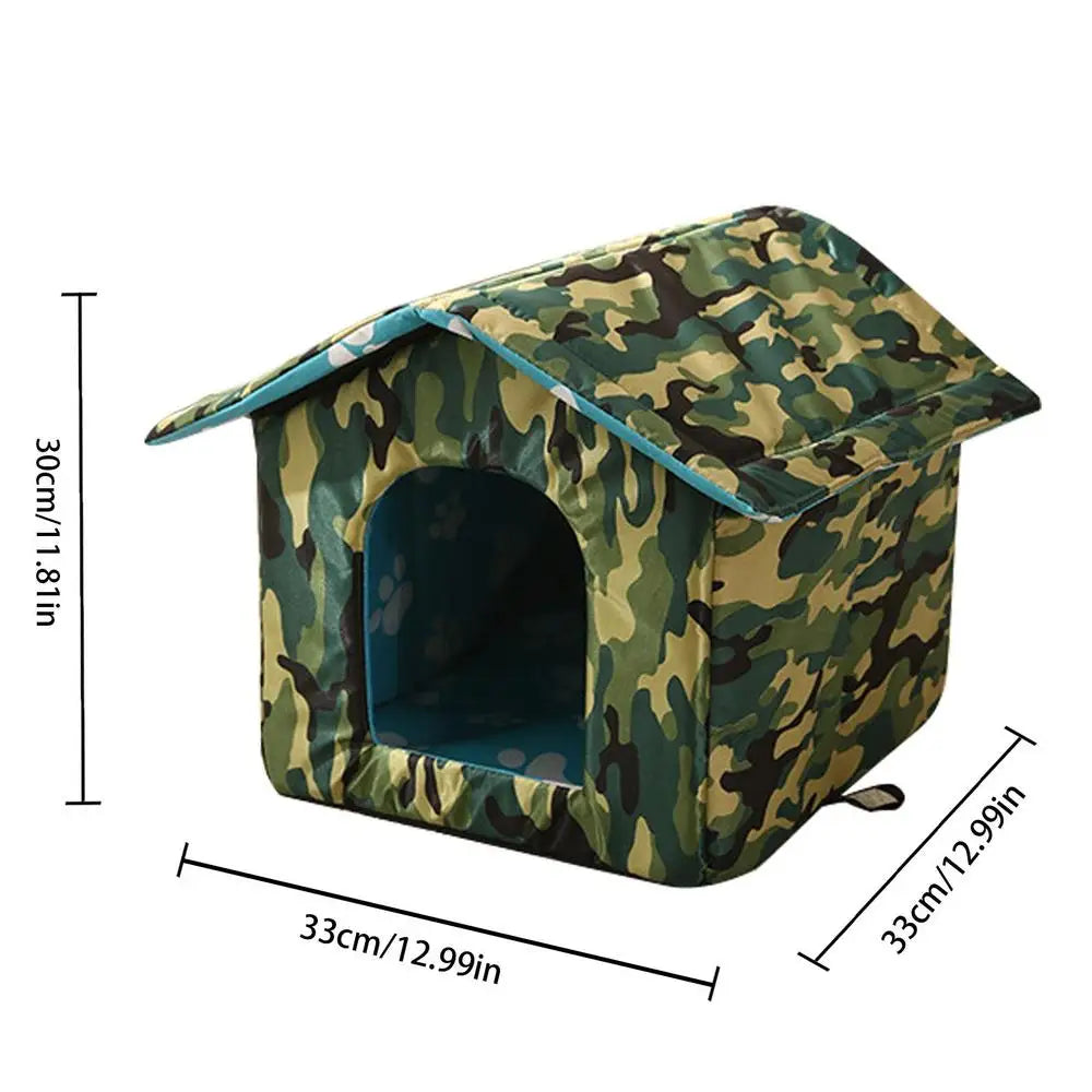 Outdoor Pet House For Winter Cat House For Outdoor Winter Proof Cat Shelter With Removable Soft Mat Easy To Assemble Igloo Dog