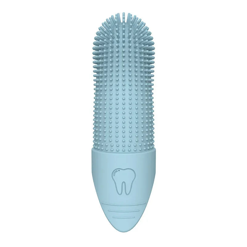 360° Cleaning Finger Toothbrush for Dogs, Food Grade Silicone Dog Finger Toothbrush, Toothbrush for Dogs Cats Dental Care