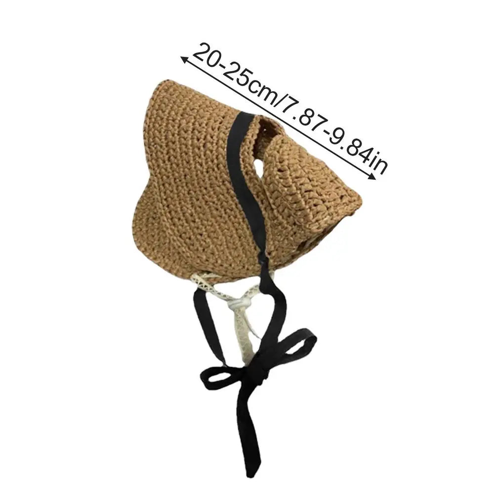 Dog Sombrero Hat Cat Sun Hat Dog Summer Hat Small Dog Sun Hat Dog Sun Caps Cat Sombrero Straw Hat for Puppy Small Dogs