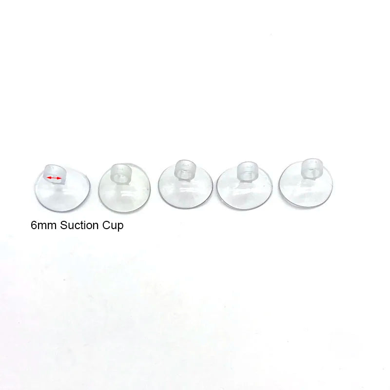 5Pcs Aquarium Suction Cups Air Tube Holder Sucker for Fish Tank Air Line Oxygen Tube Hose Pump Suction Cups Aquatic Pet Supplies