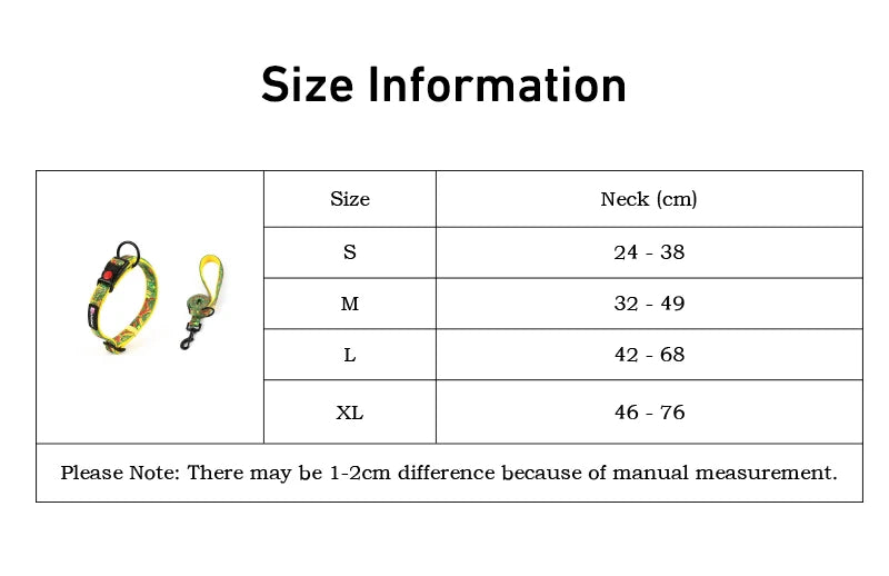 Adjustable Pet Dog Collars Color Graffiti Soft Cotton Leash Accessories Walking Exercise Safety French Bulldog Puppy Chain