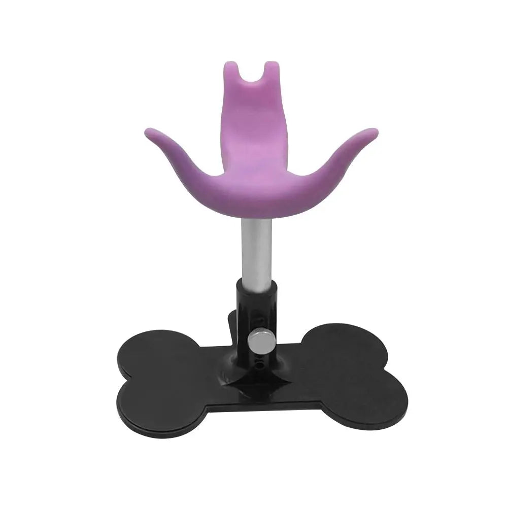 Dog Grooming Stool Auxiliary Standing Support ABS + Silicone Soft Safe And Harmless Adjustable Height Suitable For Small Do B5A0