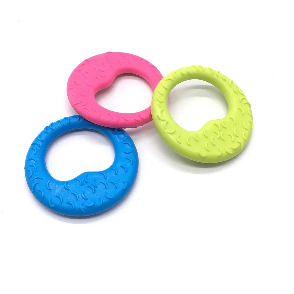 1pc Pet Chew Toy Soft TPR Small Dogs Teeth Grinding Chewing Squeaky Toys Indoor Puppy Interactive Training Molar Biting Toy