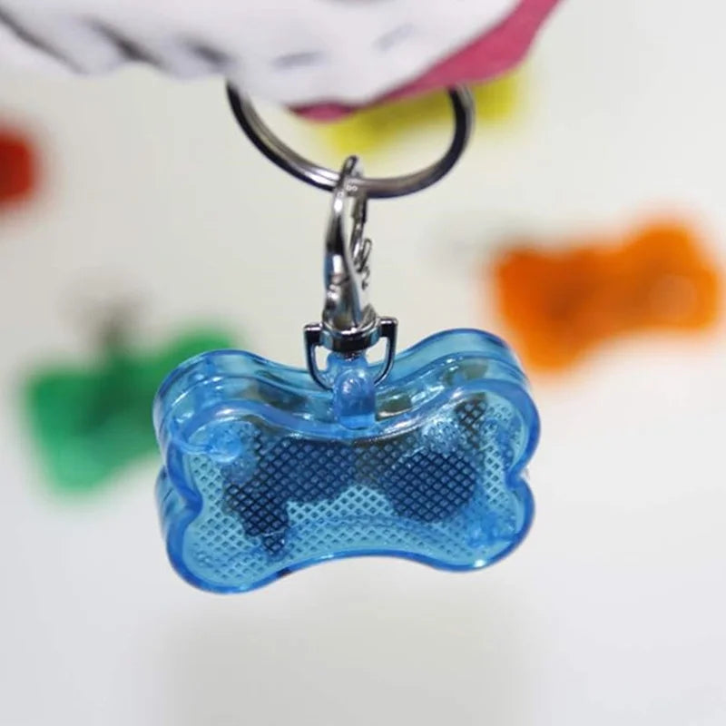 Pet Led Dog Collar Pendant Dog Cat Collar Pet Leads Glow Accessories Bright Necklace Luminous Collar Night Safety Decoration