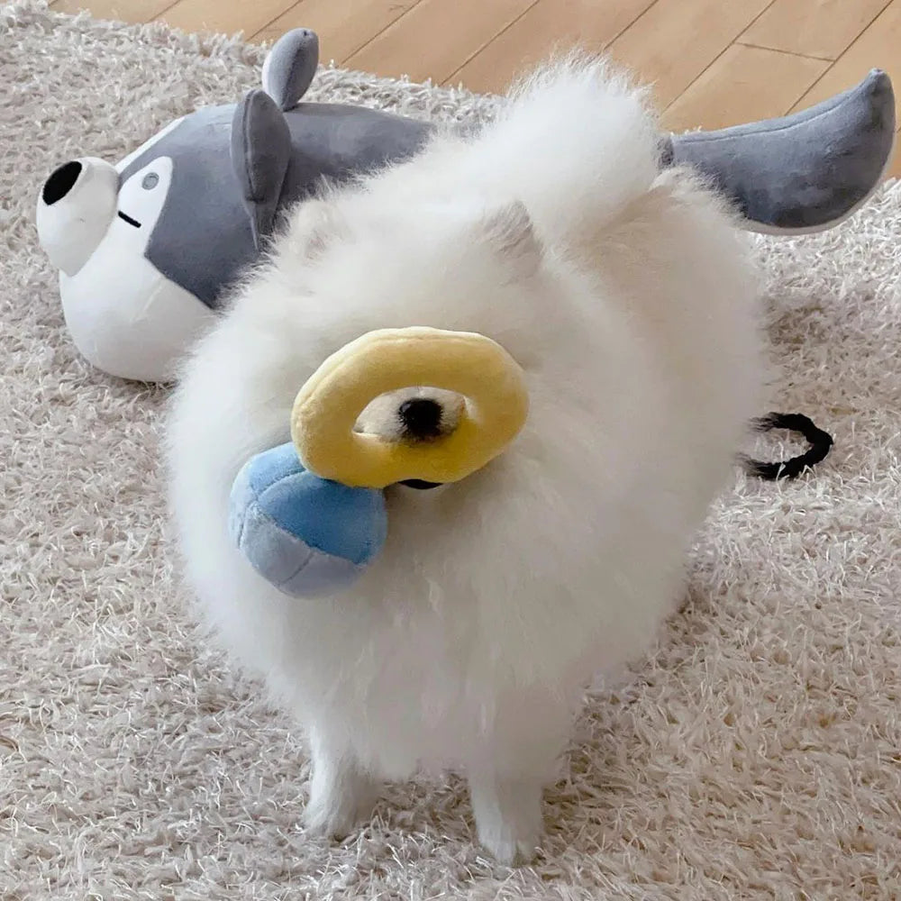 Creative Ring Box Plush Toy Love Diamond Ring Case Stuffed Pet Chew Toy Sounds Puppies Kids Cute Soft Dog Bitter Interested Toys