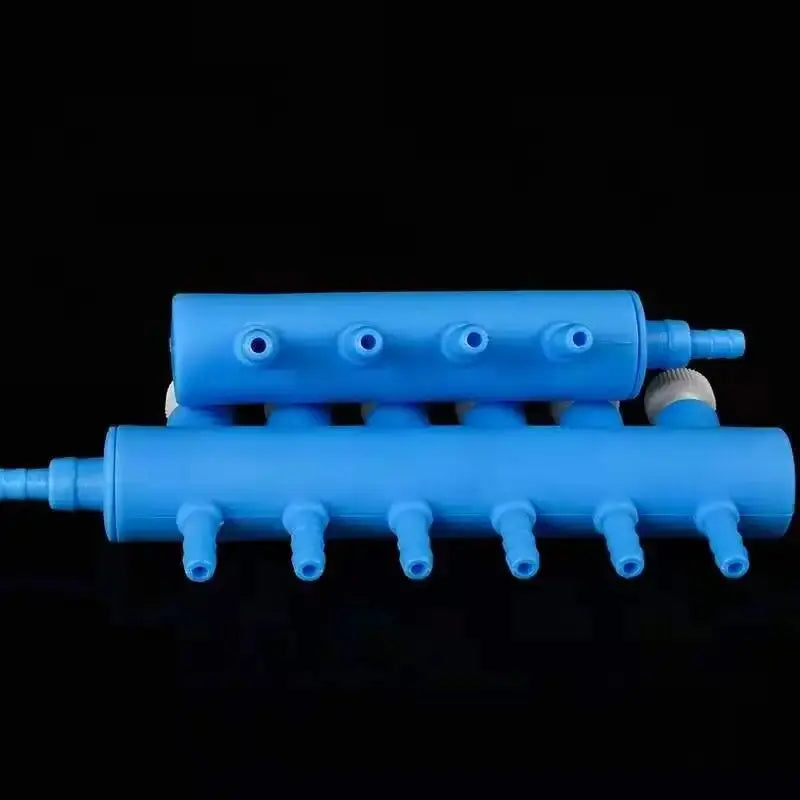 Aquarium Air Splitter Valve Fish Tank Air Pump Flow Splitter Distributor Pump Valve Tap Lever Control Switch Valves Accessories
