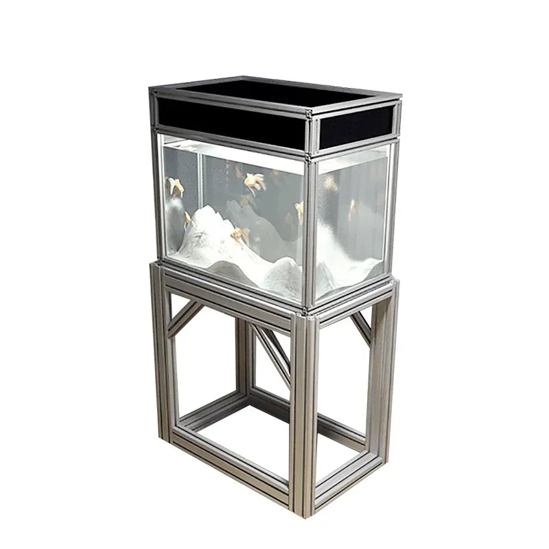 aquarium tank with cabinet high quality aquarium for restaurant with stand for sale