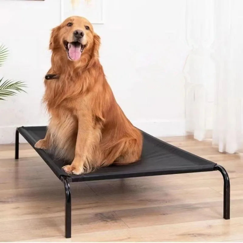 Elevated Bed For Dogs Folding Pet Camping Bed Cat Dog House Portable Removable Washable Cats Kennel Puppy Beds Dog Accessories