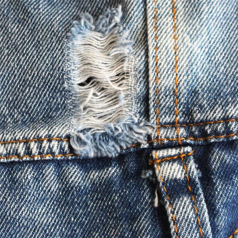 Dog Denim Jacket for Small Medium Dogs Spring Autumn Dog Clothes Classic Jeans Lapel Vest Chihuahua Yorkie Bulldog Pet Apparel